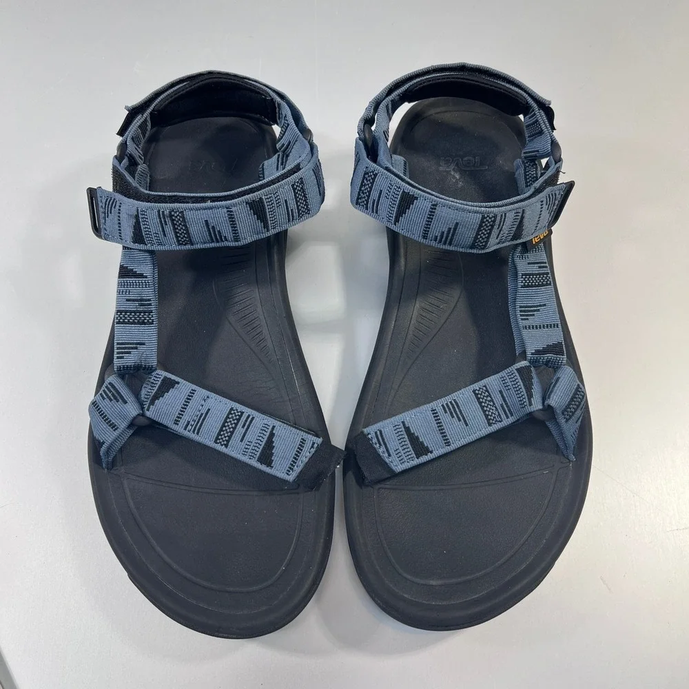 Teva Hurricane XLT2 Mens Gray Black Sport Hiking Sandals Size 13 shoe beach pool